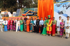 Eram Educational Society Tableau on the Theme "Naya Bharat: Aatm Nirbhar avam Viksit Bharat" Republic Day, 26 January 2026.